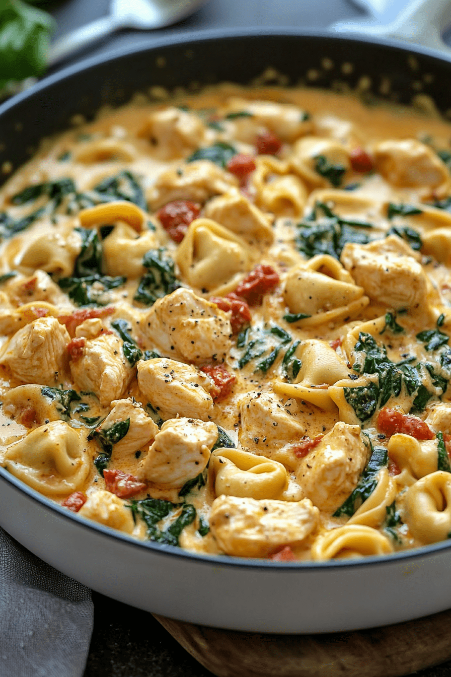 Marry Me Chicken Tortellini ingredients