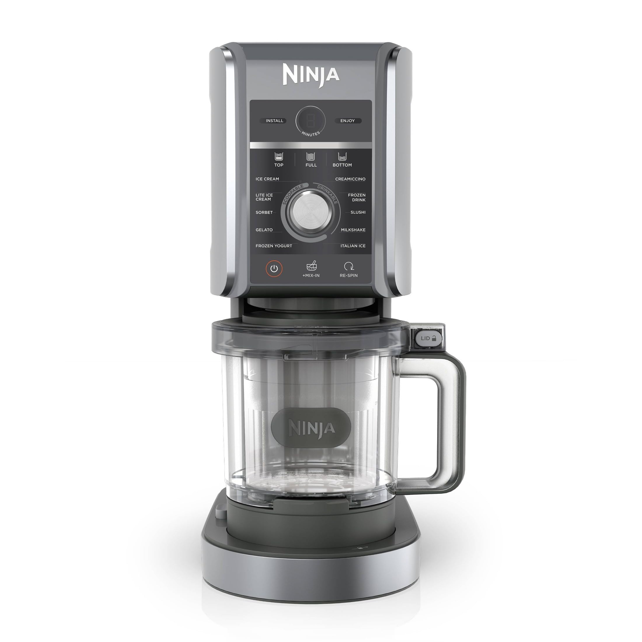 Ninja CREAMi Deluxe NC501 11-in-1 ice cream maker with XL pint containers