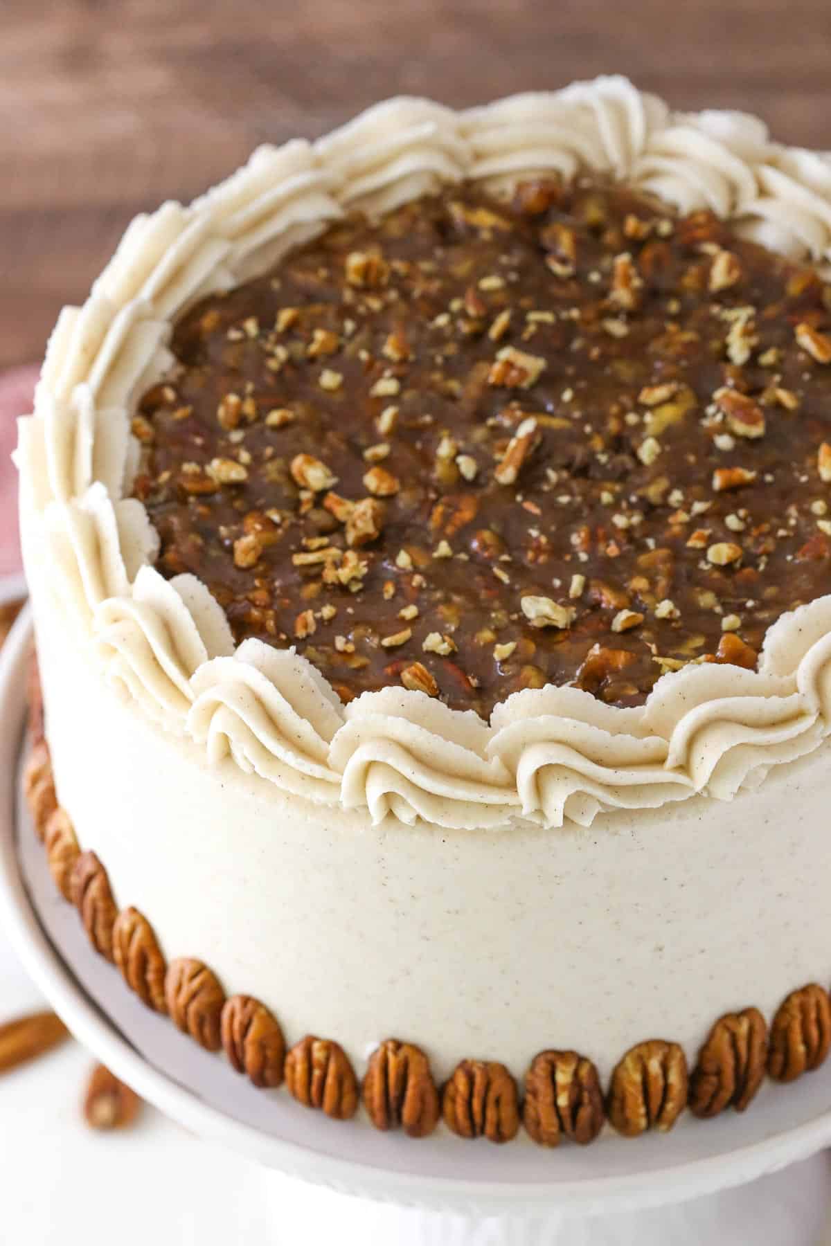Pecan Pie Layer Cake Recipe second image