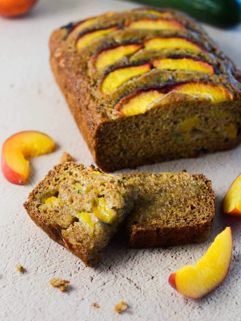 Peach Zucchini Bread