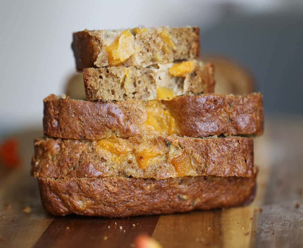 Peach Zucchini Bread