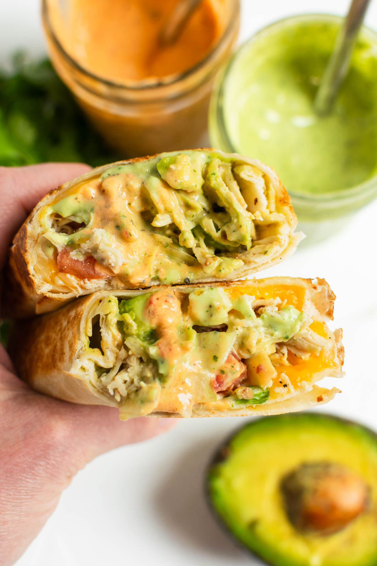 Chipotle Ranch Grilled Chicken Burritos a Flavor Packed Delight ingredients