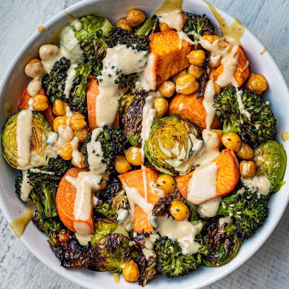 Roasted Vegetable and Chickpea Bowl second image