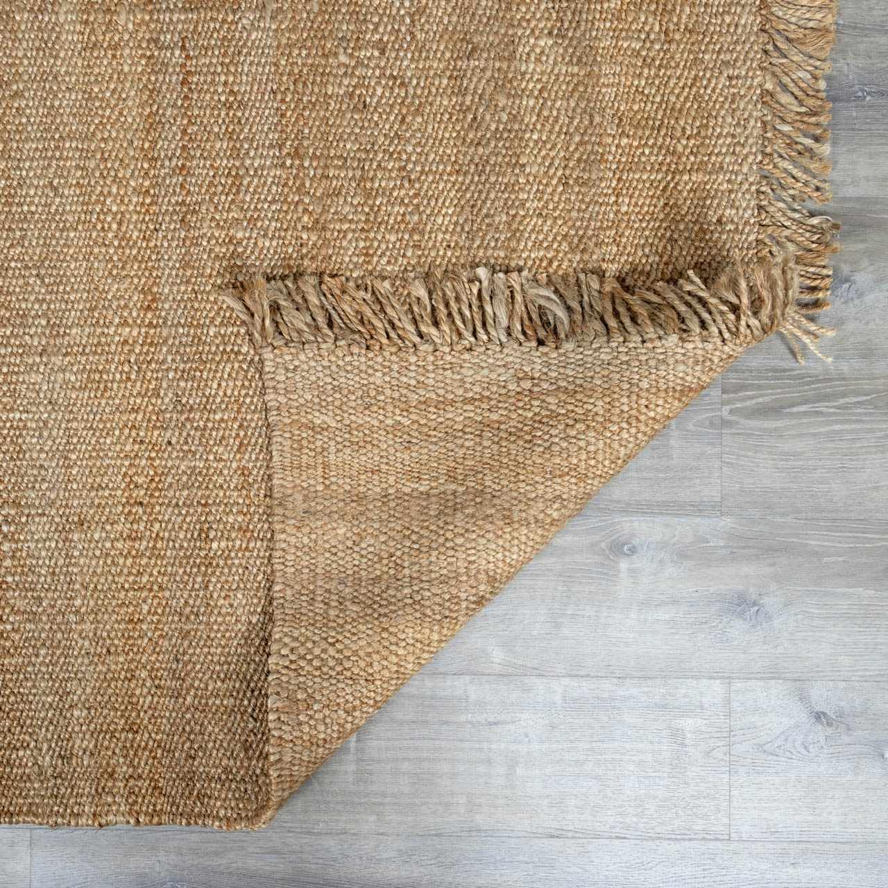 BoutiqueRugs Oaks Bohemian Natural Jute Area Rug