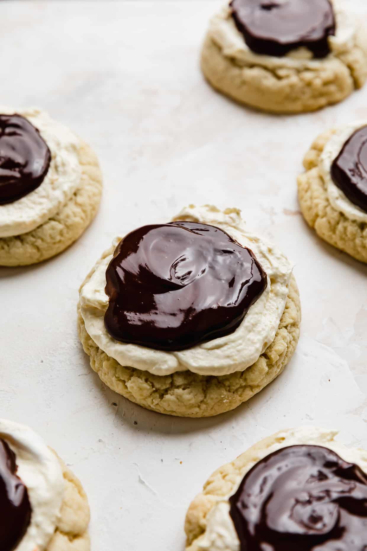 Boston Cream Pie Cookies a Bite Sized Twist on a Classic Dessert